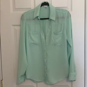 Express Slim Fit Portofino Shirt